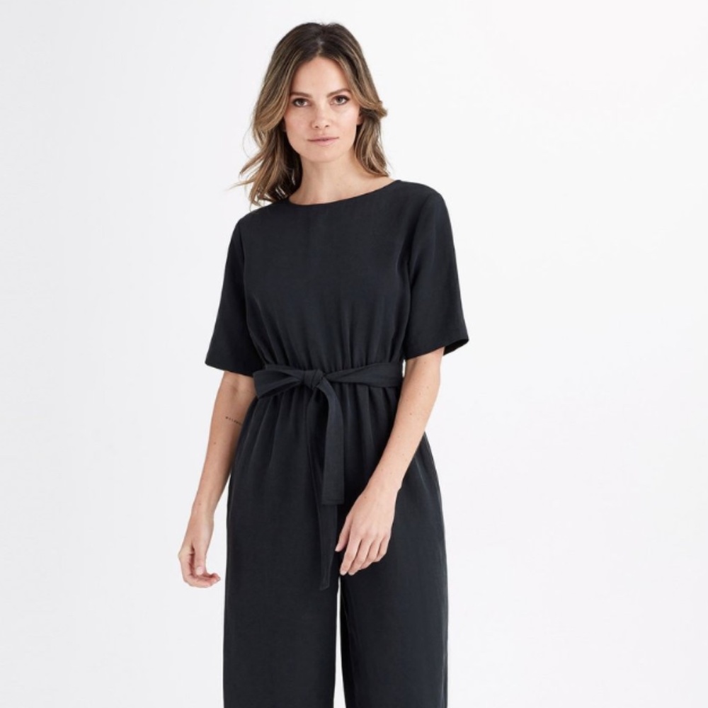VETTA Reversible Wrap Jumpsuit